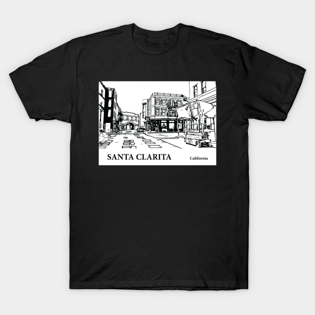 Santa Clarita - California T-Shirt by Lakeric